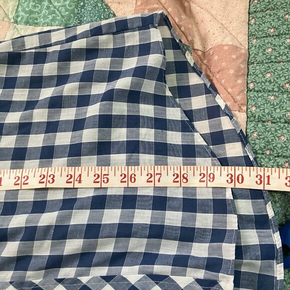 Vintage Kenny Rogers Western Collection by Karman Gingham Pearl Snap Roper Shirt - Picture 7 of 7